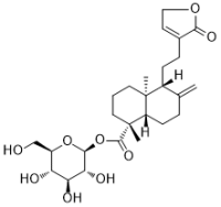 ent-Labda-8(17),13-dien-16,15-olid-19-oic acid glucosyl ester