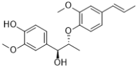 erythro-4-(1-Hydroxy-2-(2-methoxy-4-((E)-prop-1-en-1-yl)phenoxy)propyl)-2-methoxyphenol