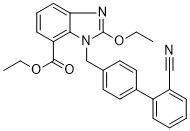 Ethyl 2-ethoxy-1-[(2'-cyanobiphenyl-4-yl)methyl]-1H-benzimidazole-7-carboxylate