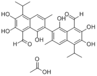 Gossypol acetic acid