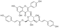 Kaempferol 3-O-(3",6"-di-O-E-p-coumaroyl)-β-D-glucopyranoside