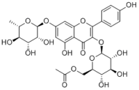 Kaempferol 3-O-(6''-O-acetyl)glucoside-7-O-rhamnoside