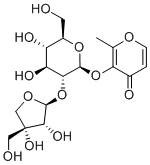Maltol 3-O-β-D-apiofuranosyl-(1→2)-β-D-glucopyranoside