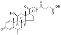 Methylprednisolone hemisuccinate