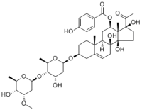 Qingyangshengenin 3-O-β-D-cymaropyranosyl-(1→4)-β-D-digitoxopyranoside