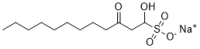 Sodium 1-hydroxy-3-oxododecane-1-sulfonate