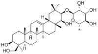 Soyasapogenol A 21-O-α-L-rhamnopyranoside