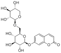 Umbelliferone 7-O-β-D-xylopyranosyl-(1→6)-β-D-glucopyranoside